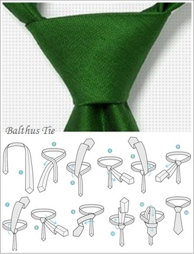 Instrucciones nudo de corbata Balthus